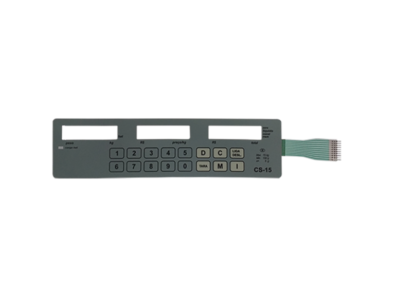Teclado Balança CS Bat Classe III Prata