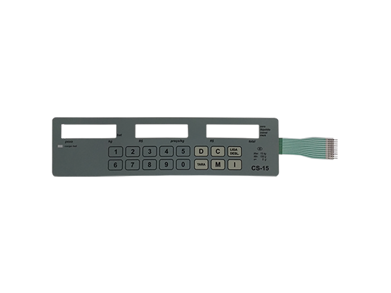 Teclado Balança CS Bat Classe III Prata