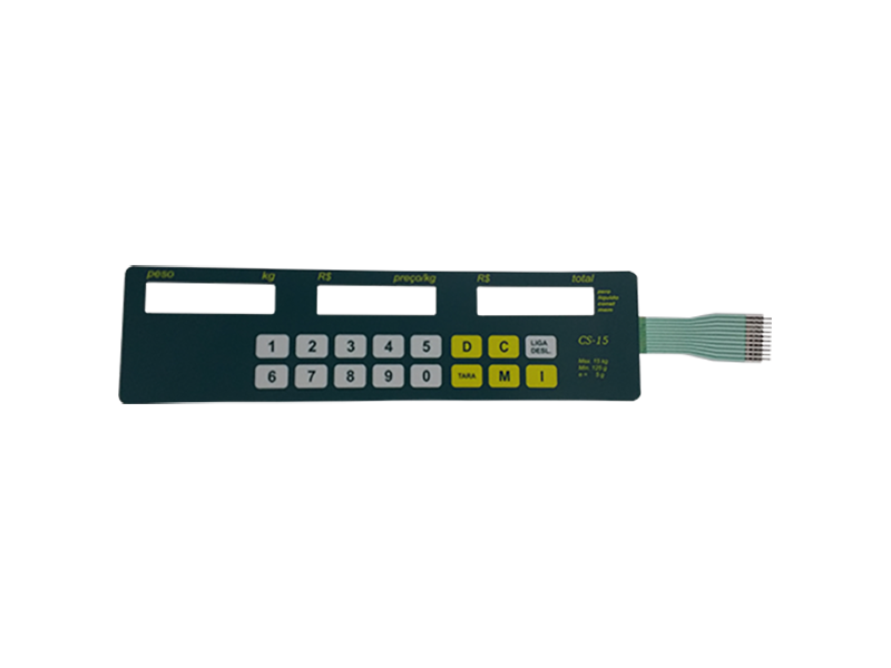 Teclado Balança CS Lcd Verde