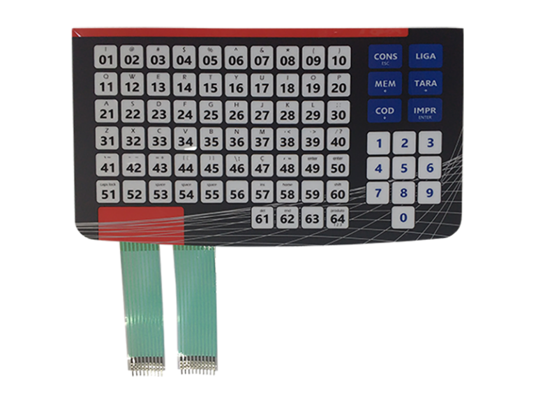 Teclado Balança Platina Custom Unificado Novo