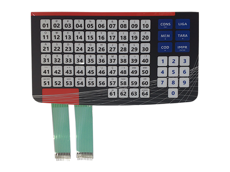 Teclado Balança Platina Custom Unificado Novo