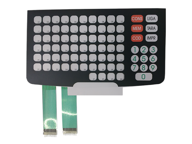 Teclado Balança Platina Unificada