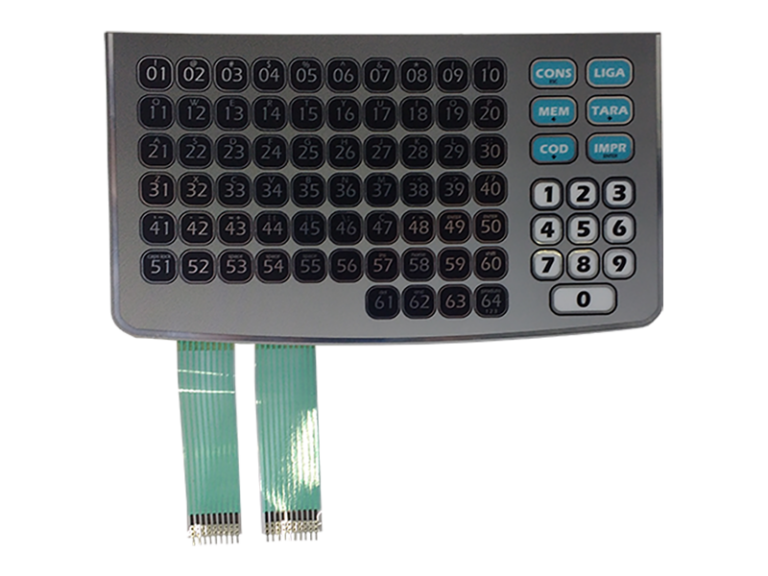 Teclado Balança Platina Unificada Custom