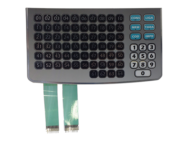 Teclado Balança Platina Unificada Custom
