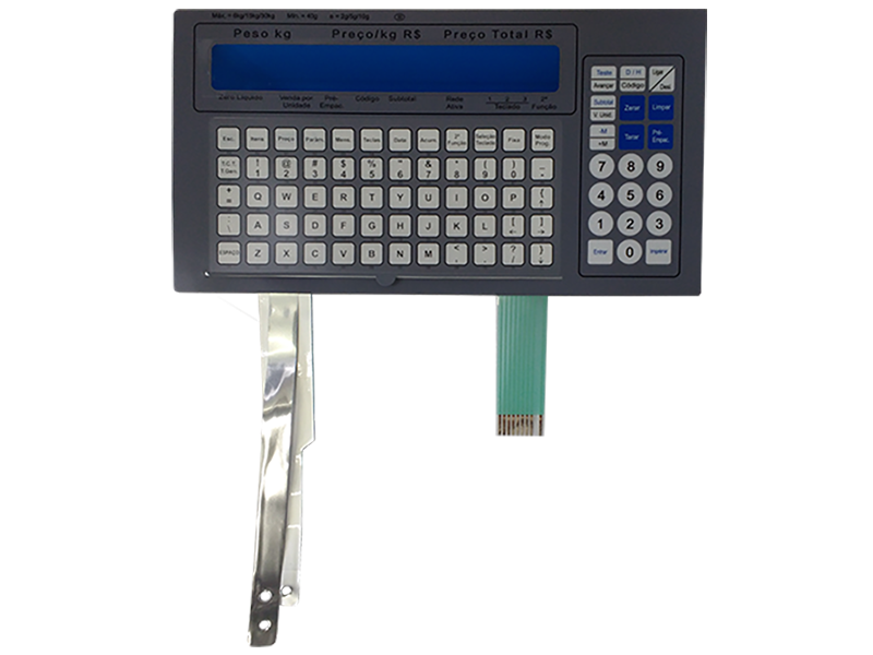 Teclado Balança Prix4 C Arruela de At Cinza